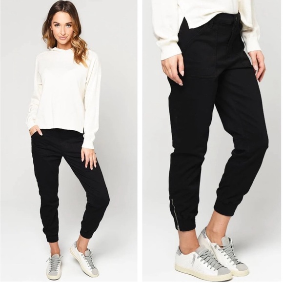 J Brand Arkin zip ankle pants. - Picture 2 of 8